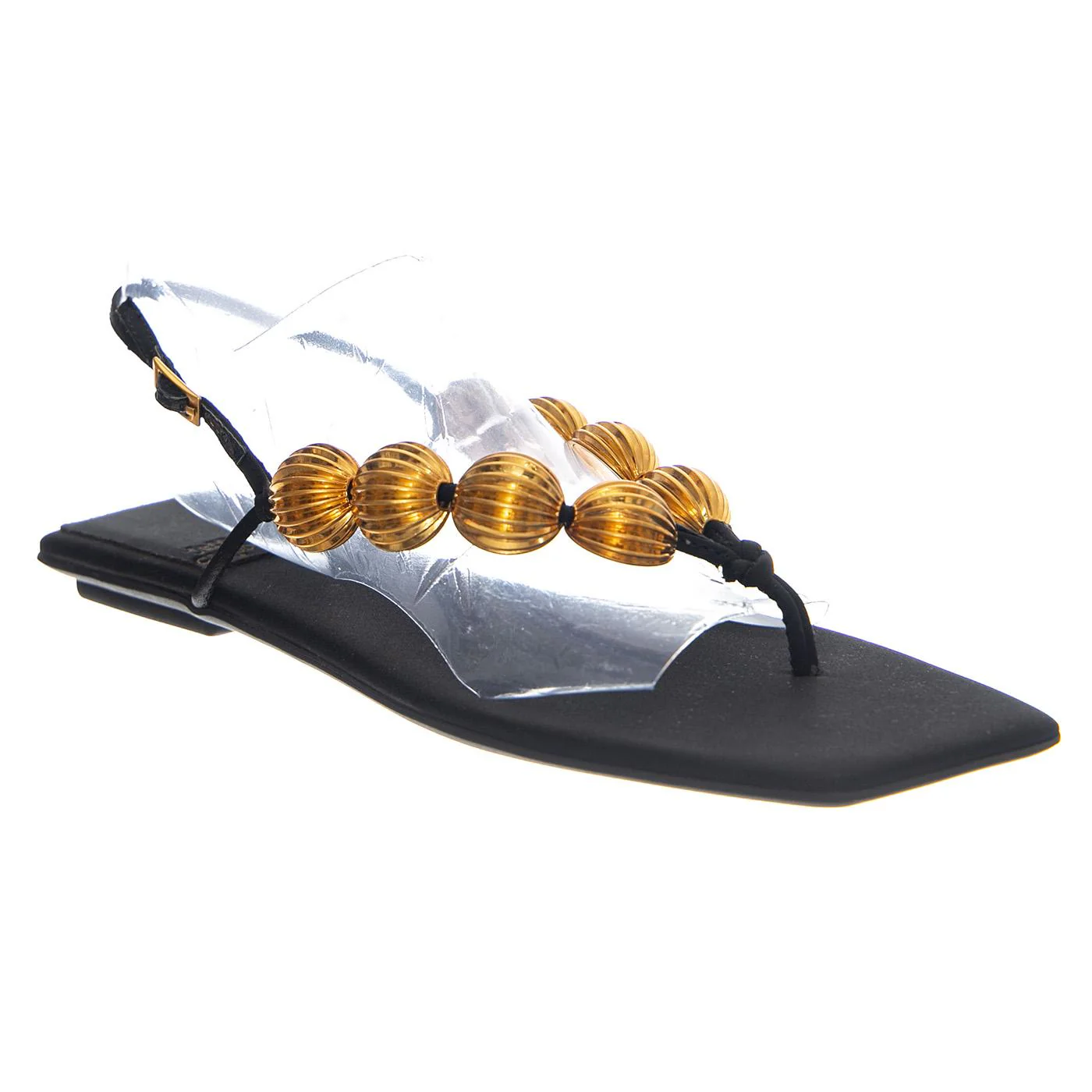 YUCATAN BLACK GOLD - Women's Black Sandals Women JEFFREY CAMPBELL - Image 2