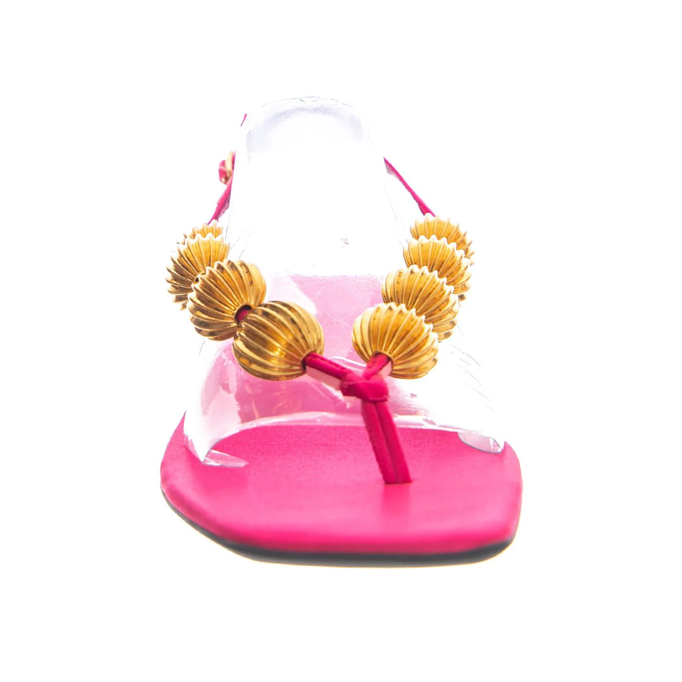 YUCATAN FUCHSIA SATIN GOLD - Women's Purple Sandals Women JEFFREY CAMPBELL - Image 3