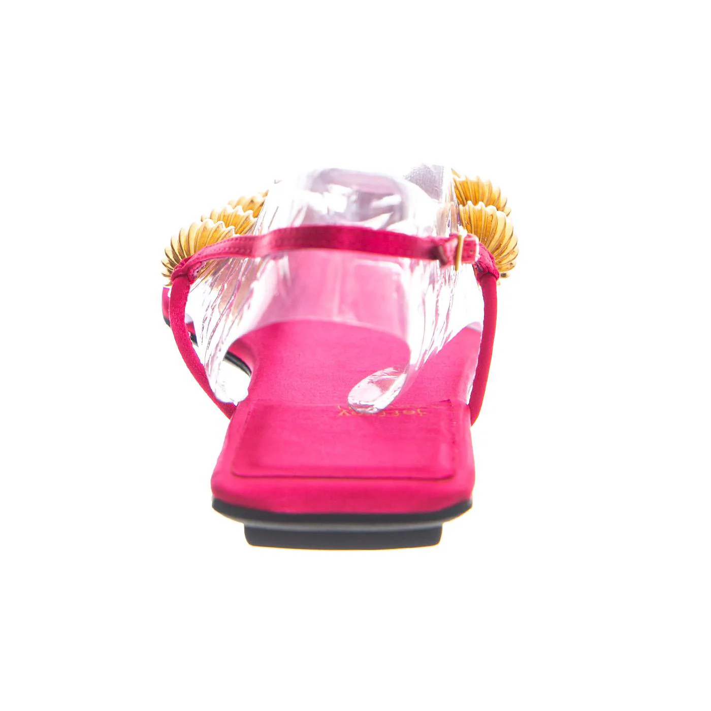 YUCATAN FUCHSIA SATIN GOLD - Women's Purple Sandals Women JEFFREY CAMPBELL - Image 4