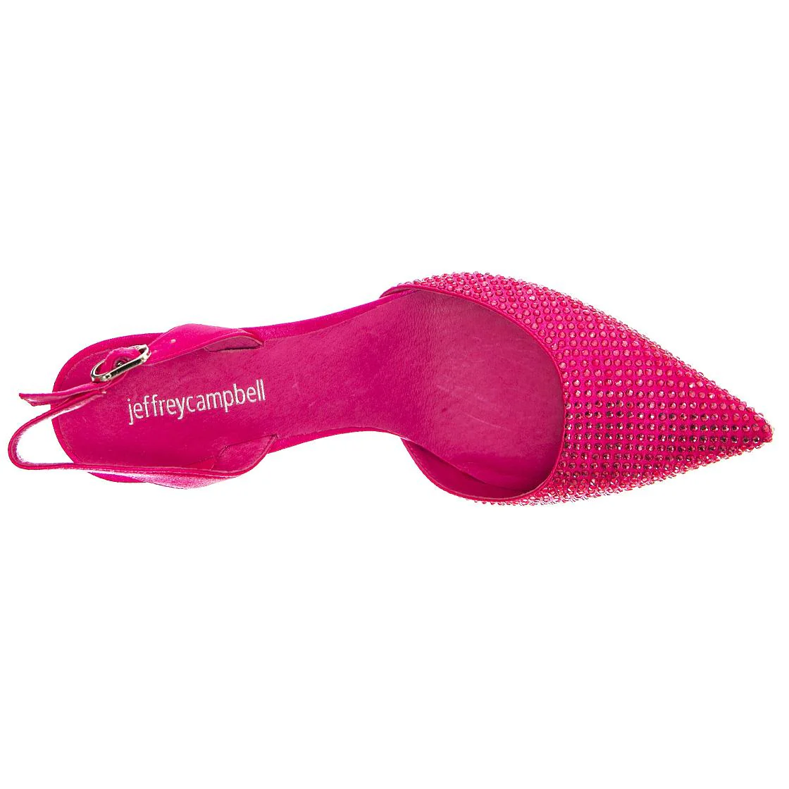 ZIVOTE FUCHSIA FABRIC - Women's Purple Sandals Women JEFFREY CAMPBELL - Image 6