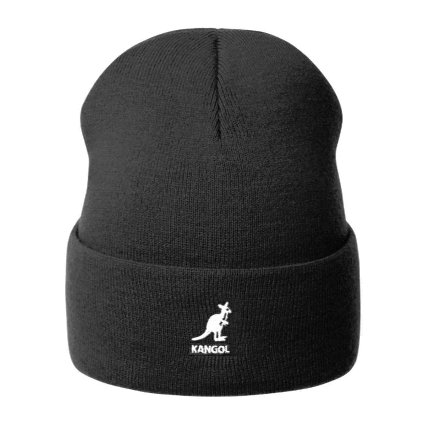2-Way Text Beanie -- Black Hat KANGOL ACCESSORIES