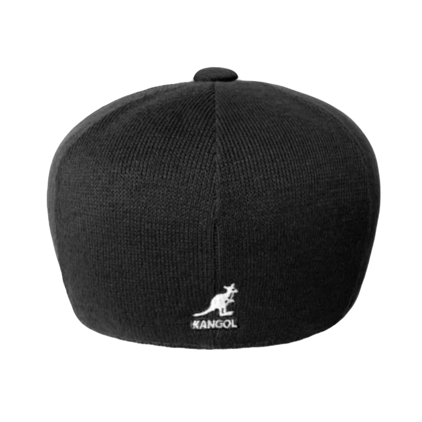 Bamboo Panel 575 Black - Black Flat Cap KANGOL ACCESSORIES - Image 2