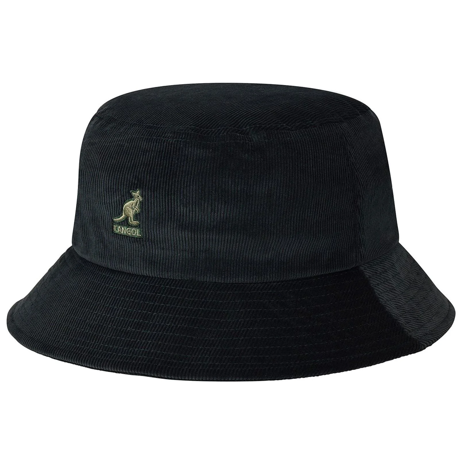 Cord Bucket Hat - Black - KANGOL ACCESSORIES - Image 2