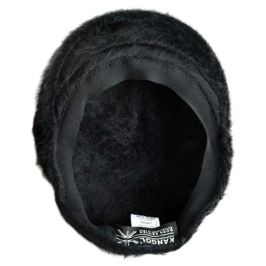 Furgora 504 - Black Flat Cap KANGOL ACCESSORIES - Image 4