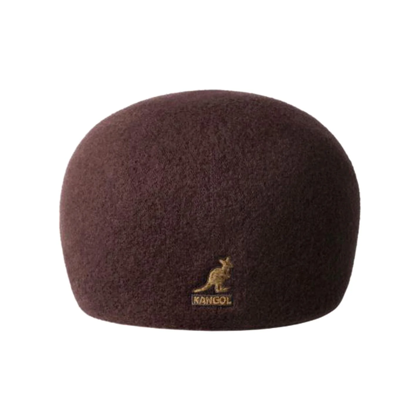 Seamless Wool 507 -- Espresso Brown Flat Cap KANGOL ACCESSORIES - Image 2