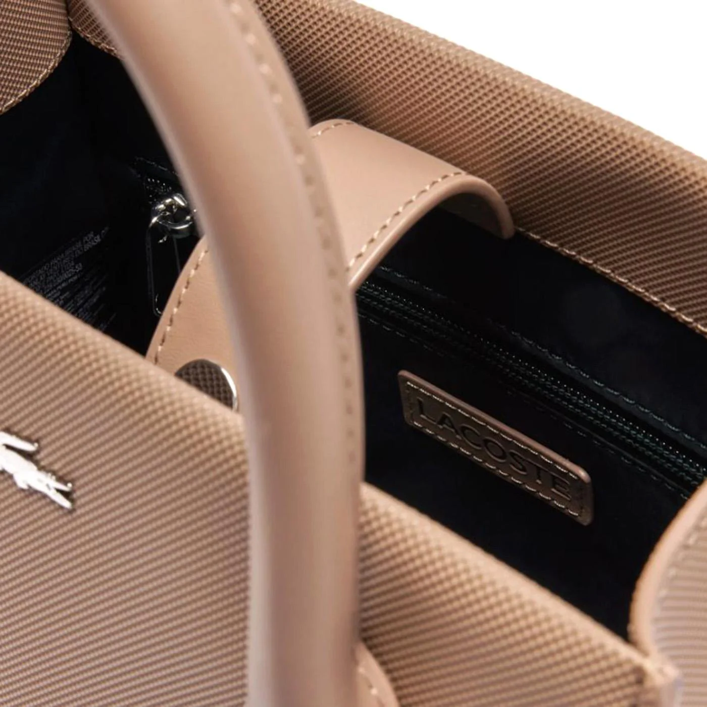 N81 Bag -- Lacoste Beige Shoulder Bag LACOSTE ACCESSORIES - Image 3