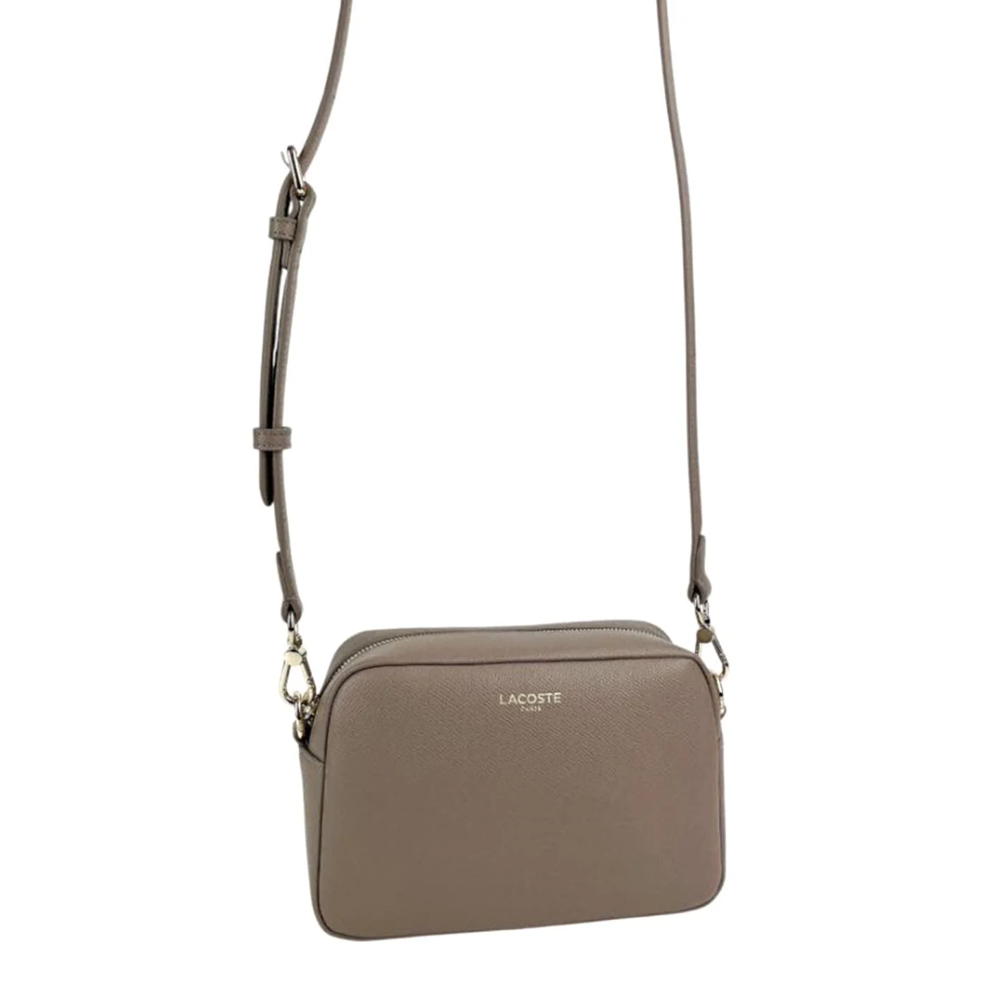 Crossover N81 Taupe Bag - Grey Shoulder Bag LACOSTE ACCESSORIES - Image 3