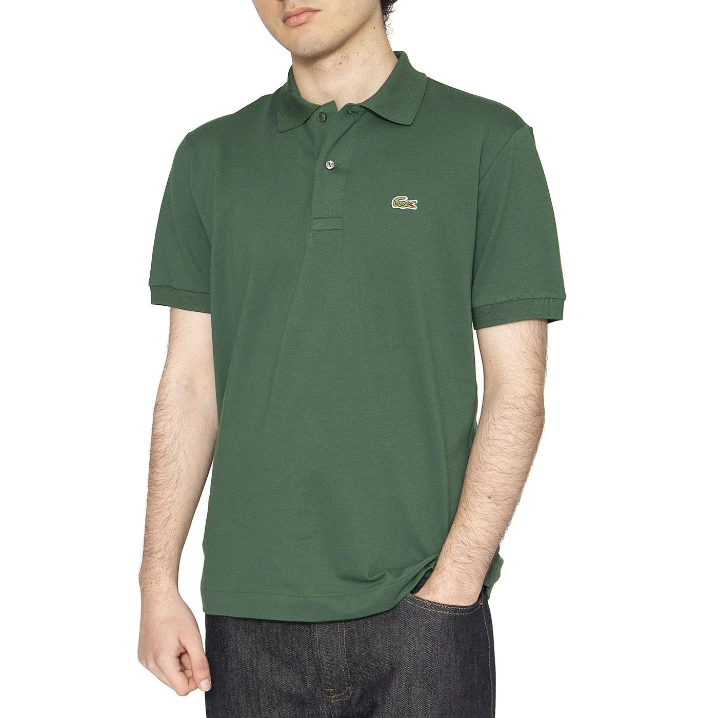 Short-sleeved T-shirt 132 Green Polo Shirt - Men's Green Polo Shirt LACOSTE - Image 2