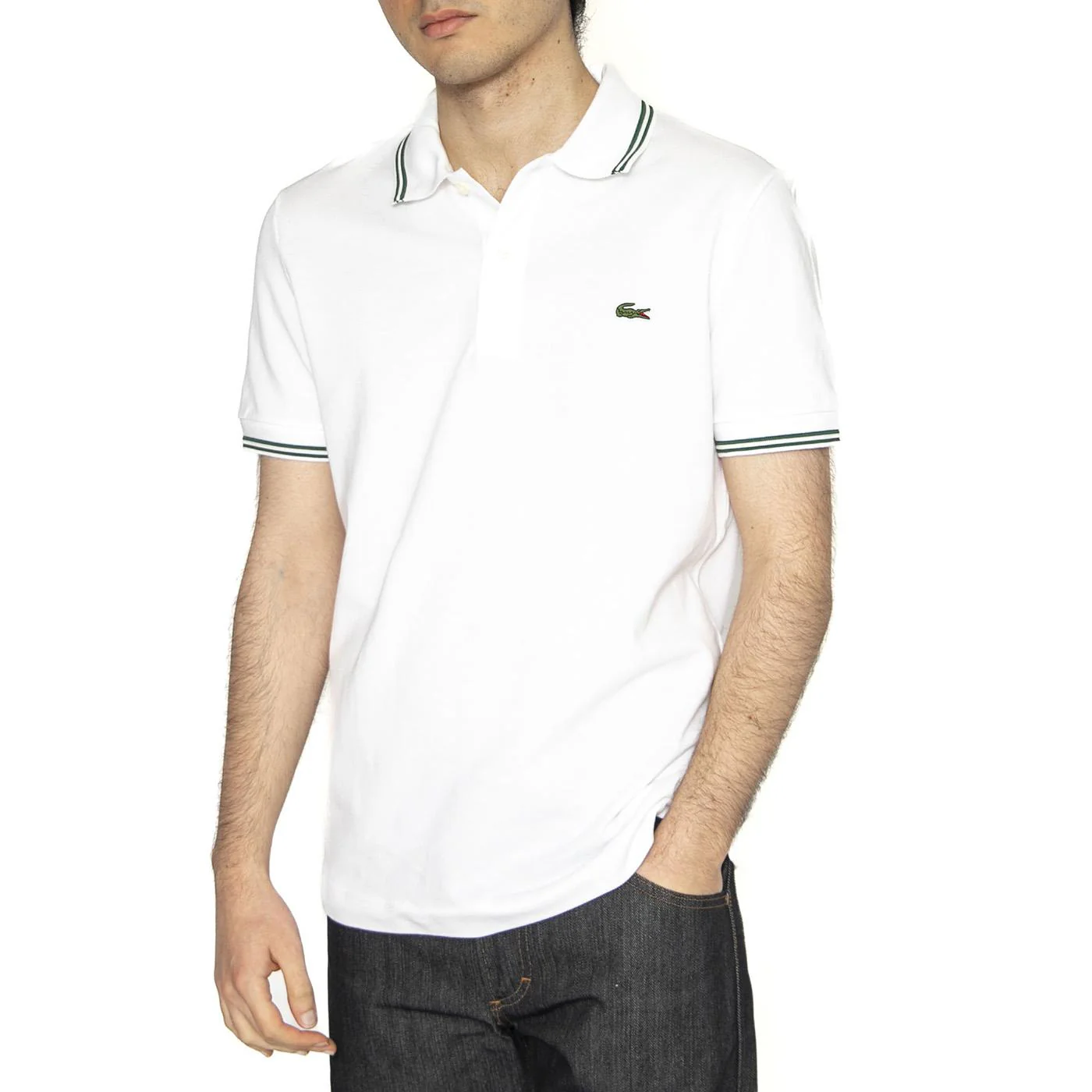 Maglietta M/C 001 Polo Shirt White