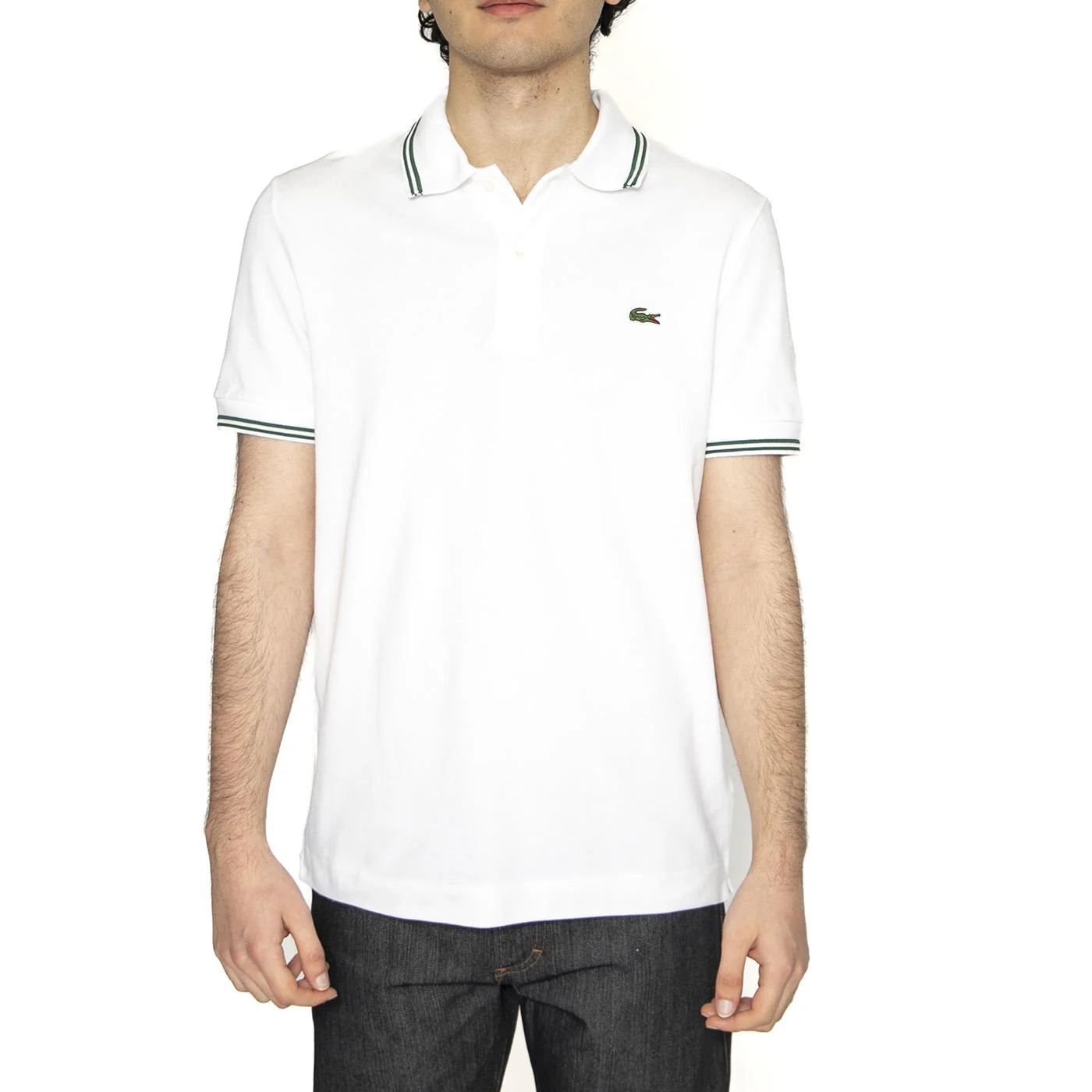 Maglietta M/C 001 Polo Shirt White - Image 2