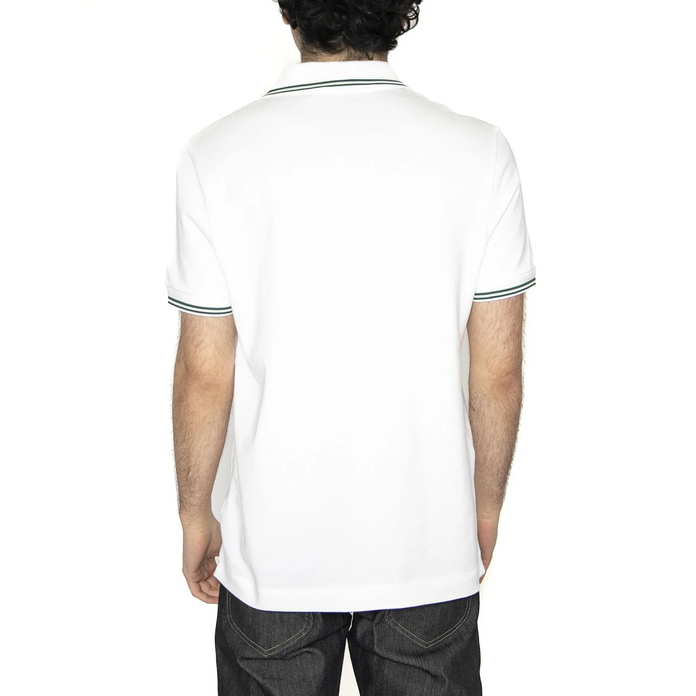 Maglietta M/C 001 Polo Shirt White - Image 3