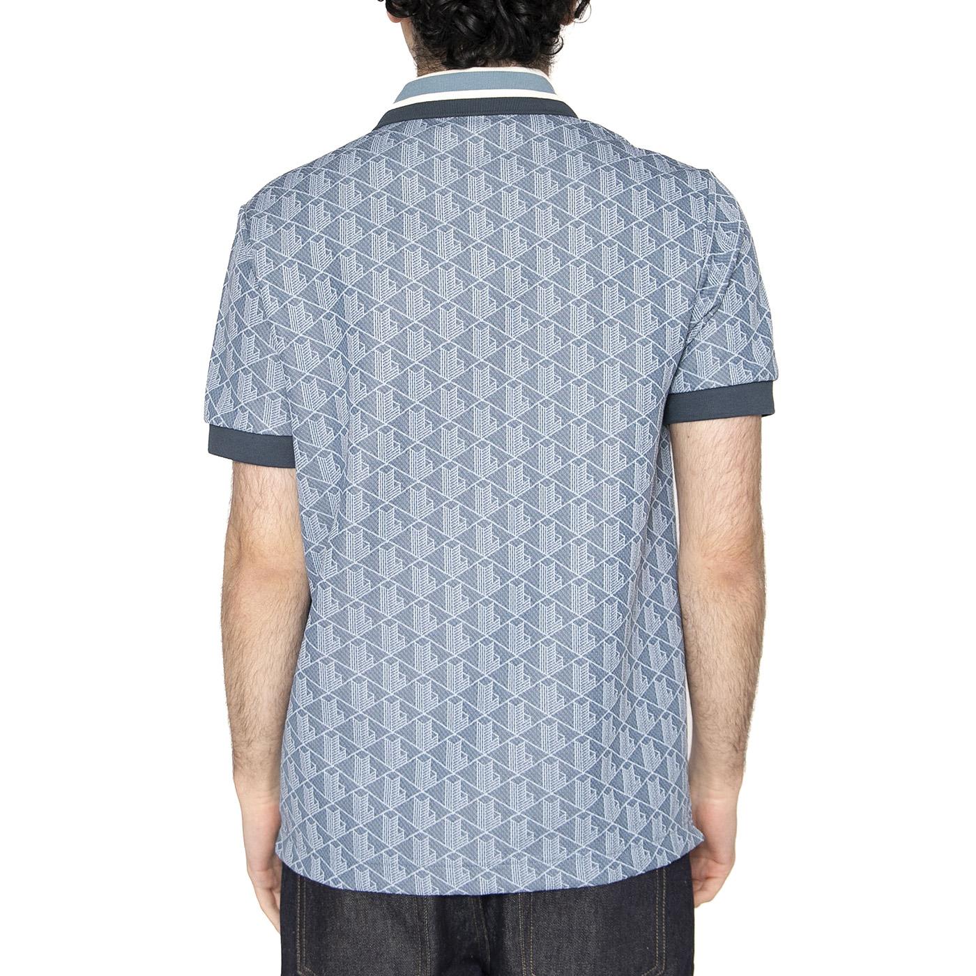 Maglietta M/C HGI Blu Polo Shirt - Image 3