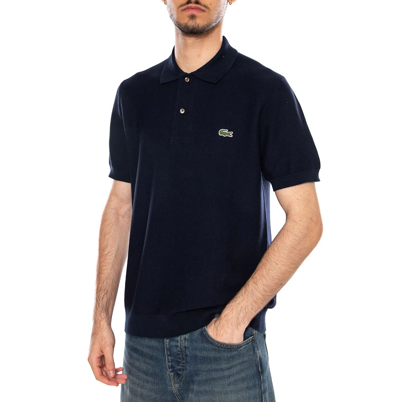 POLO LACOSTE IN MAGLIA - Polo Lacoste Uomo Blue Uomo LACOSTE