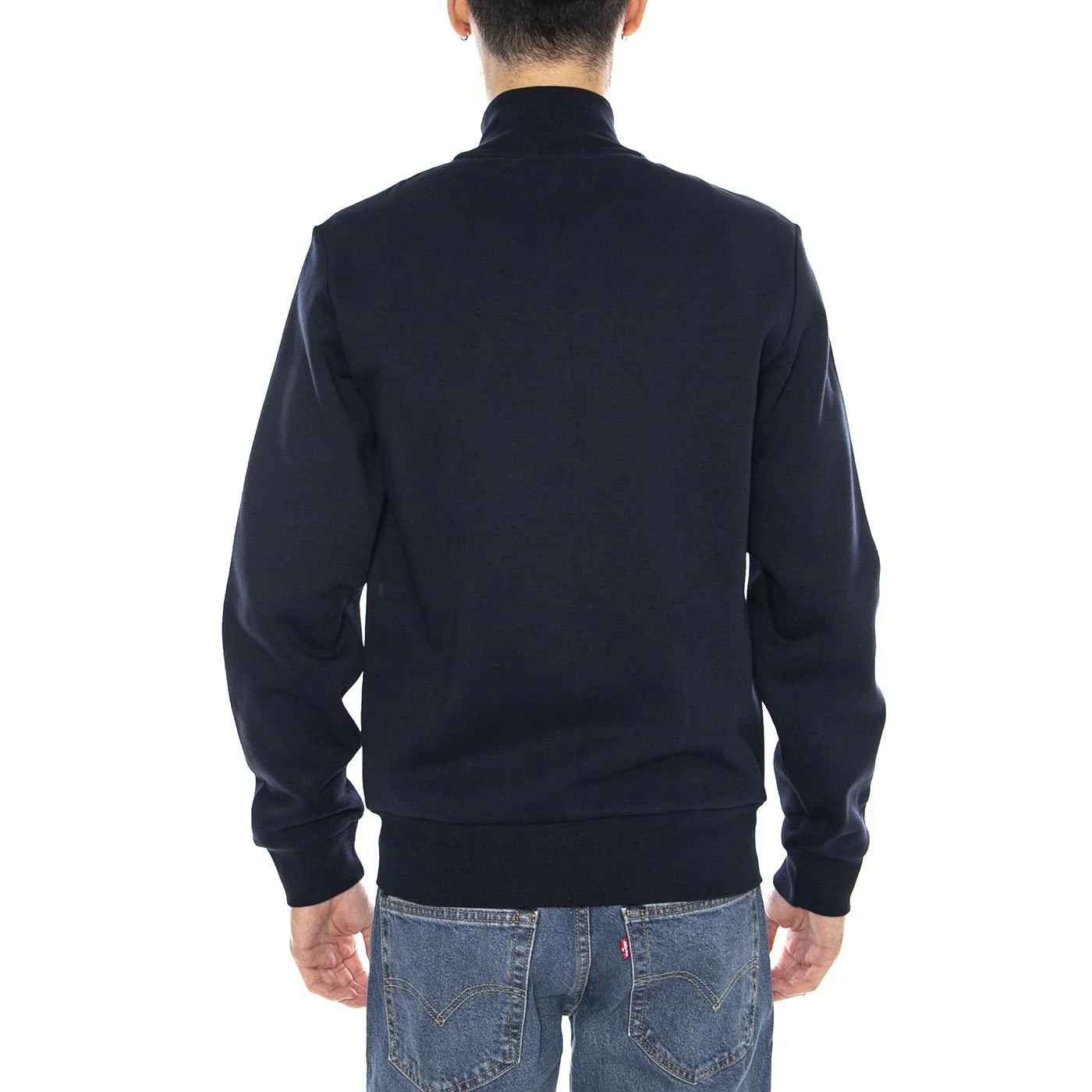 Sweatshirt 166 -- Men's Zip-Up Sweatshirt Blue Men LACOSTE - Image 3