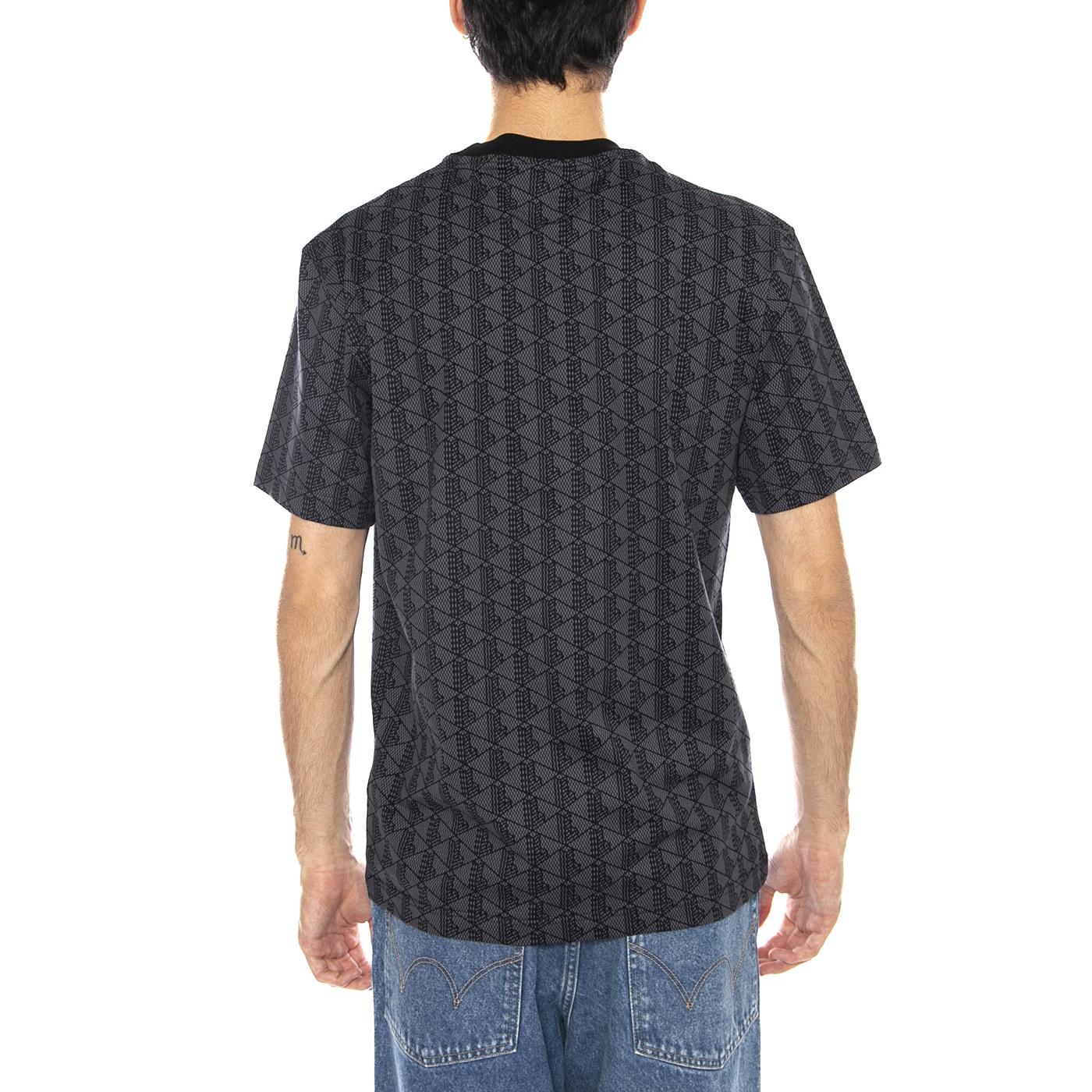 6NI Multicolor T-Shirt - Men's Multicolor Crew Neck T-Shirt LACOSTE - Image 3