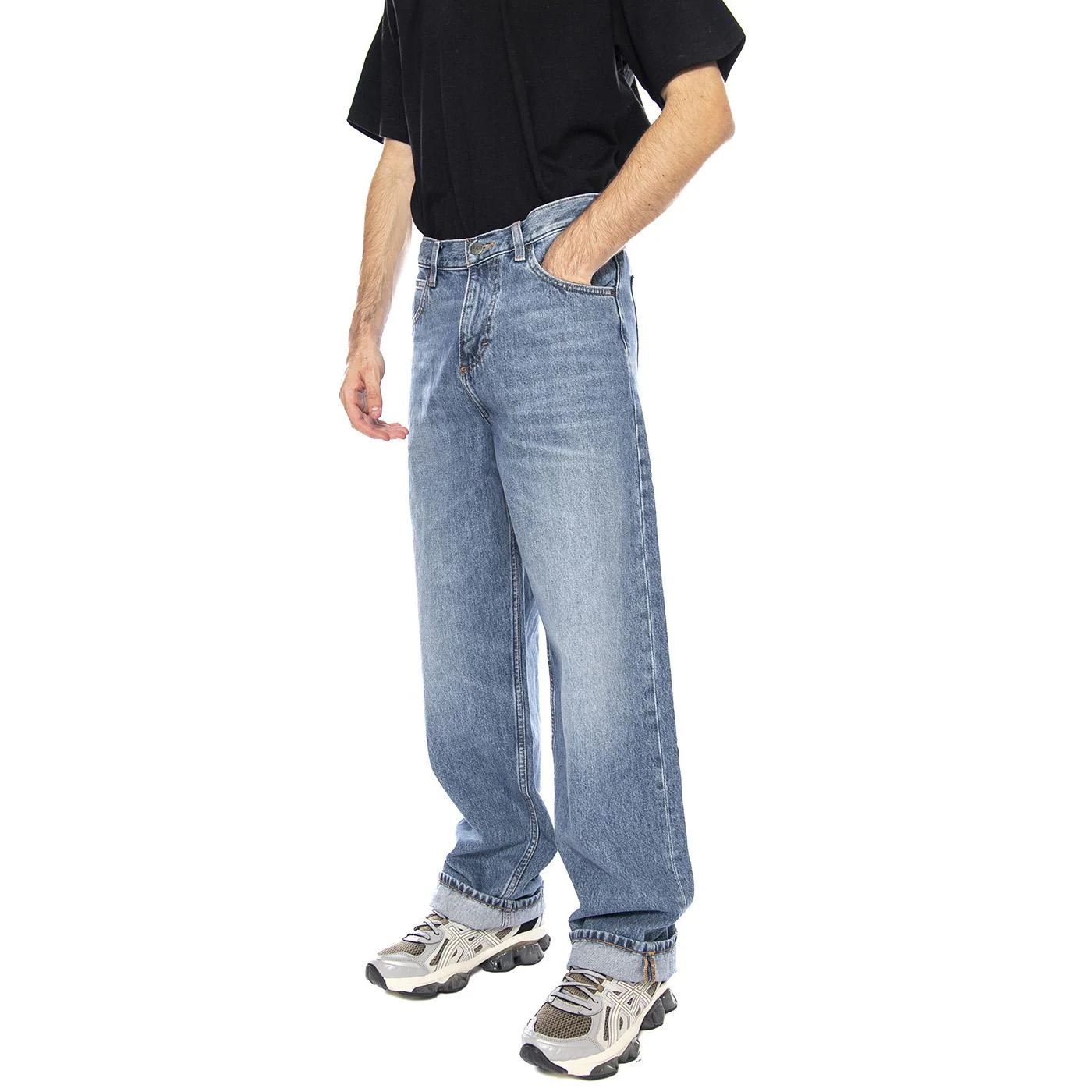 Baggy Jean Triumph - Men's Blue Denim Jeans Trousers LEE