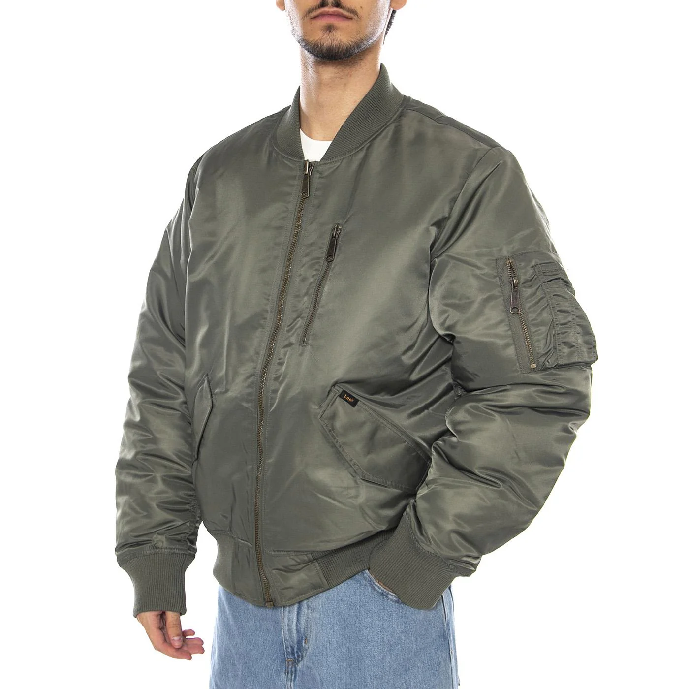 Oak Moss Bomber Jacket - Green Men's Jacket LEE