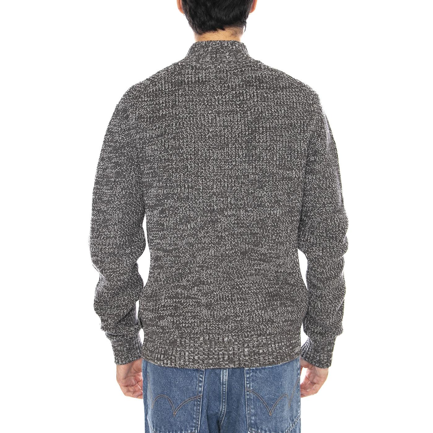 LEE Men's Smoke Grey Zip-Up Cardigan - Grey Men's Cardigan - Image 3