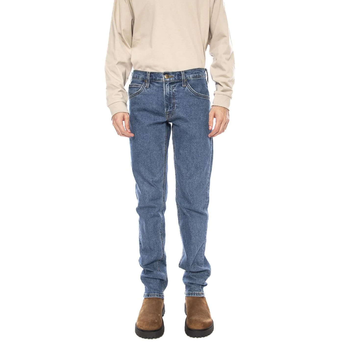 Daren Belmont Denim Jeans - Men's Blue Denim Jeans Pants LEE Men's - Image 2