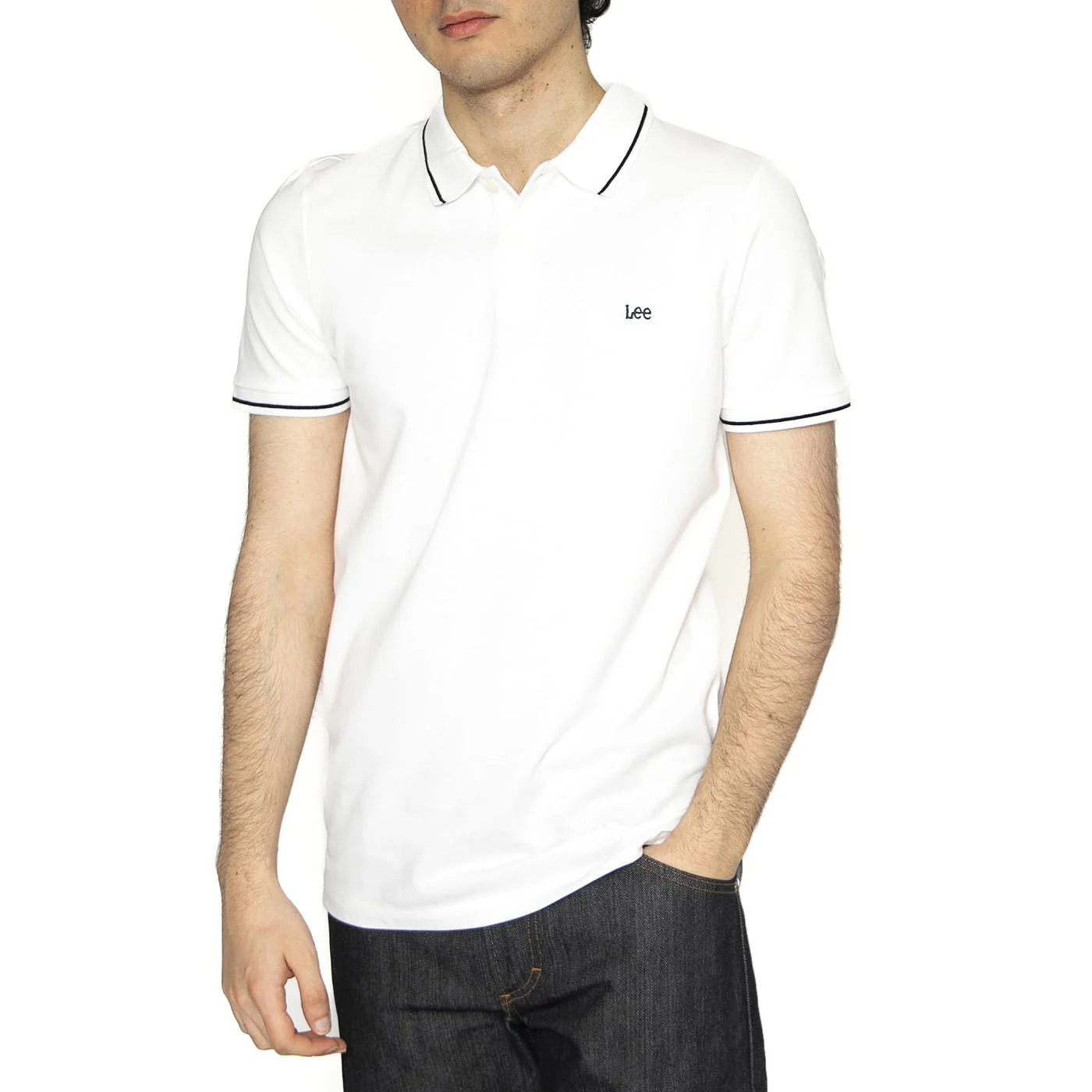 Piquet Polo Bright White