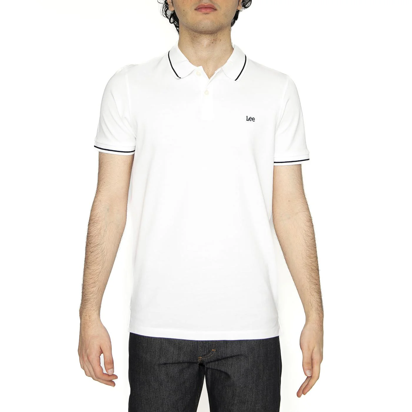 Piquet Polo Bright White - Image 2