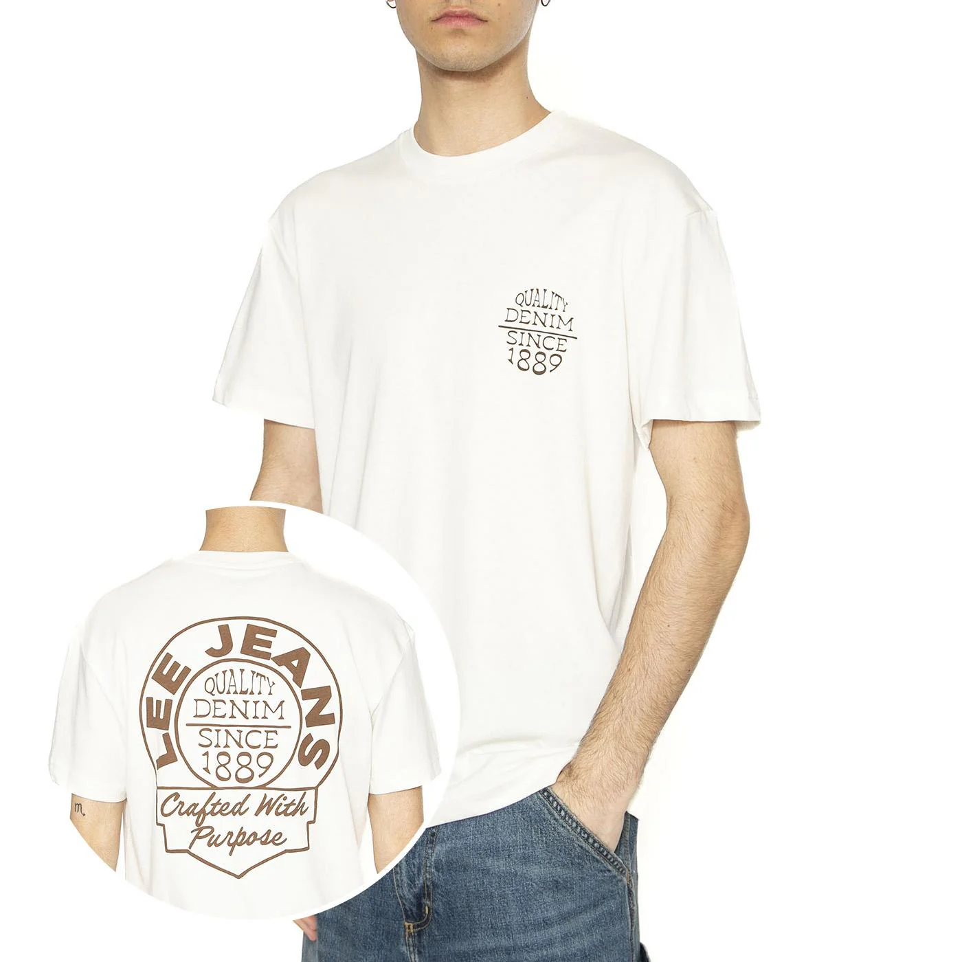 Relaxed Tee Ecru