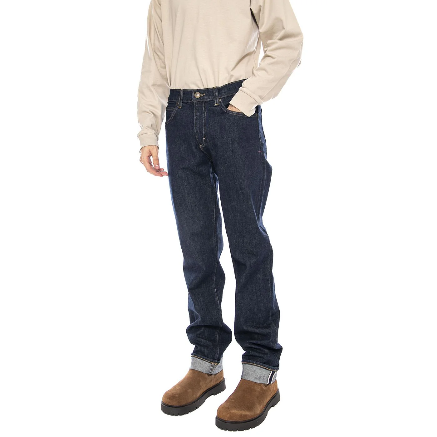 West Xion Denim Jeans - Men's Blue Denim Jeans Pants LEE Men