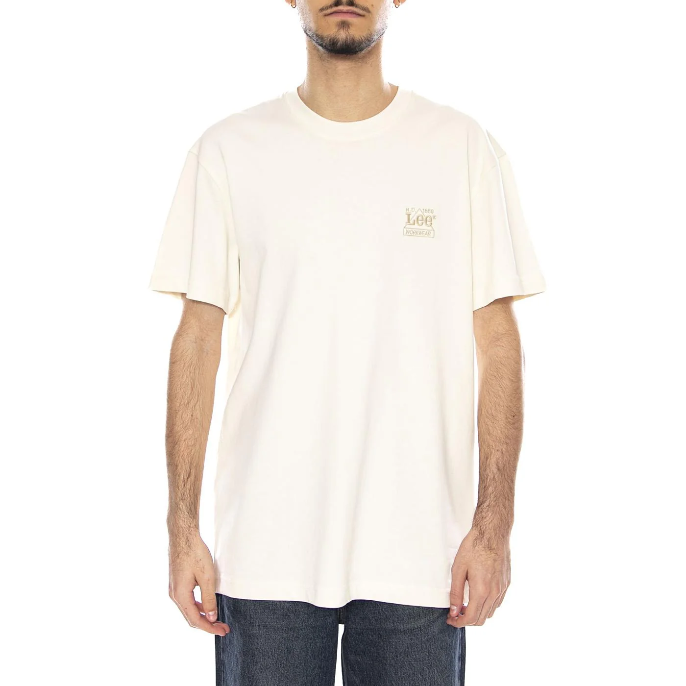 WW Essential Tee -- Men's Ecru T-Shirt LEE - Image 2