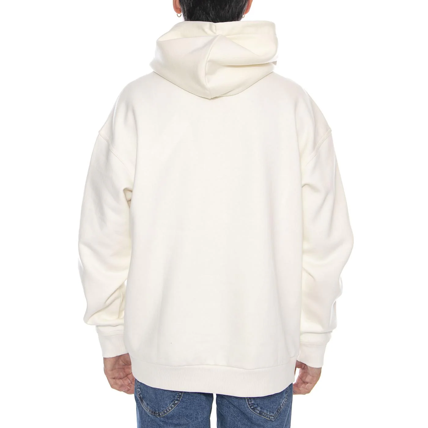 WW Worwear Relaxed Hoodie Ecru - Men's Hoodie Cream / Ecru Men's LEE - Image 3