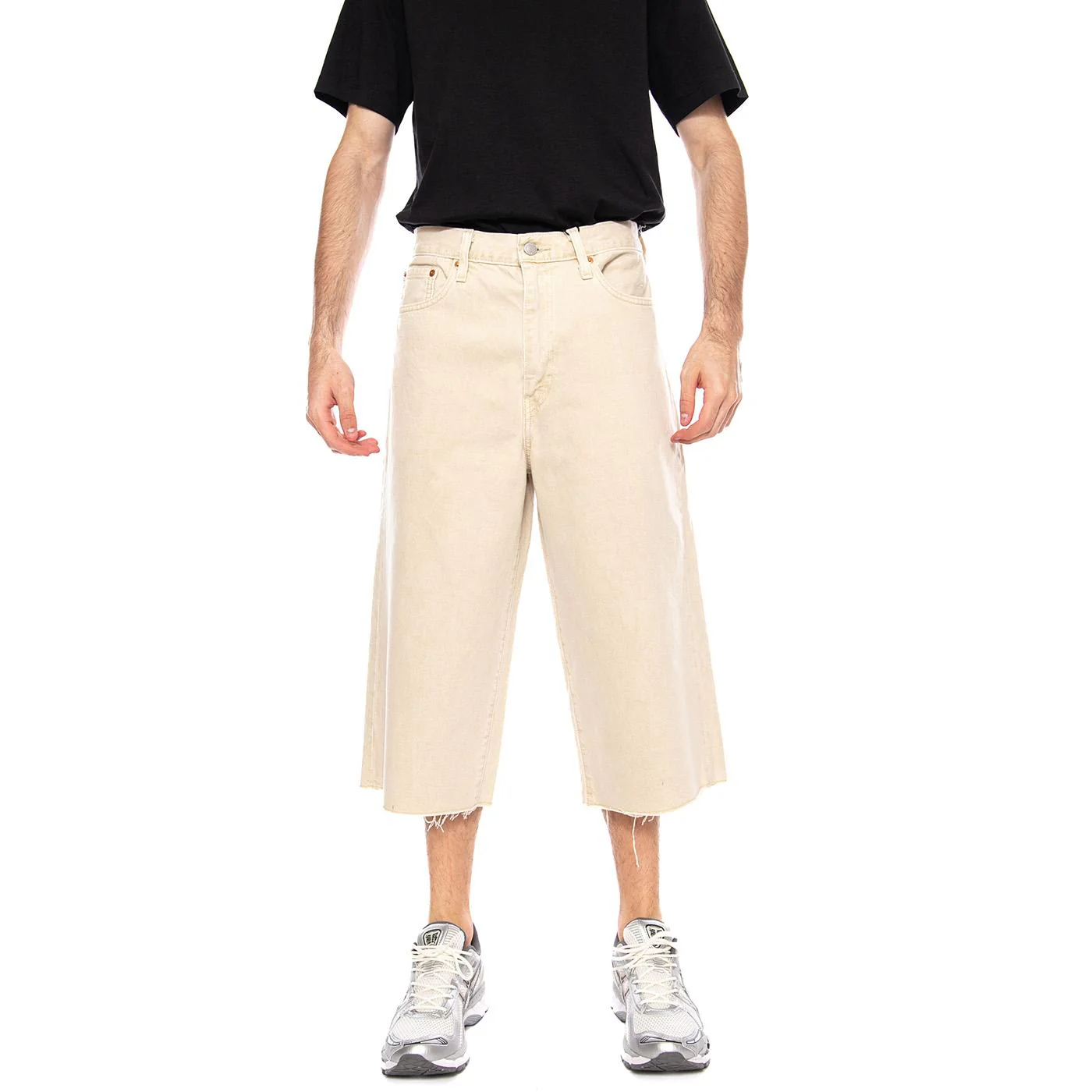478 Baggy Capri - Ecru Goods White - Men's Cream Pants LEVIS - Image 2