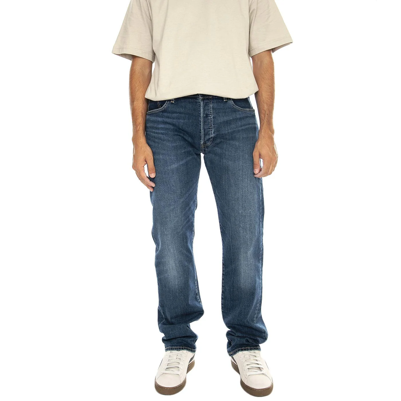Autumn / Winter - 501 Levi's Original I Cry Alone Dark Indigo Worn In - Image 2