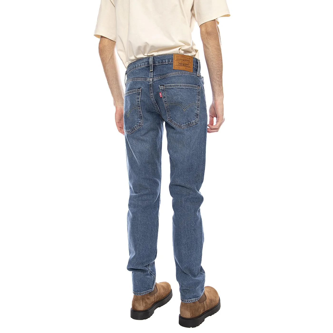 502 Taper Almost Warm -- Men's Pants Med Indigo Blue Men's LEVIS - Image 3