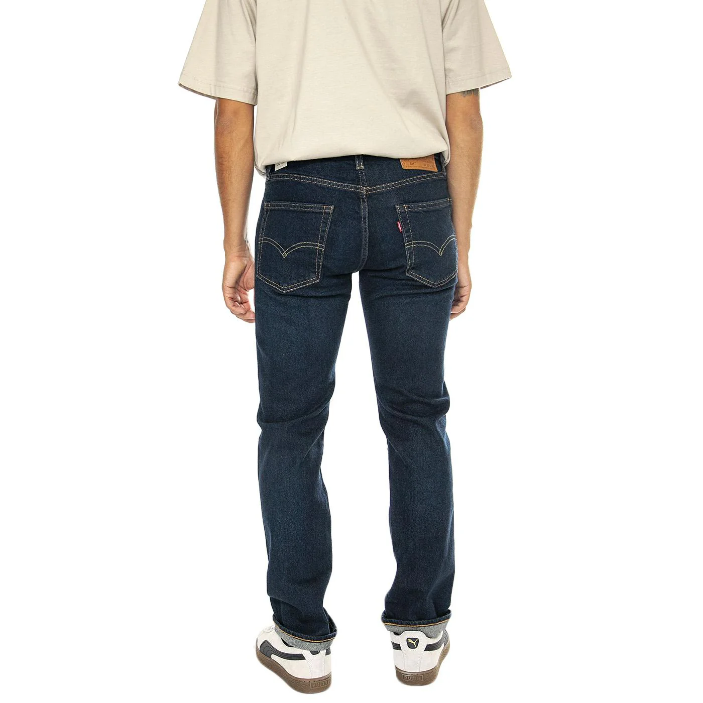 511 Slim Dark Indigo Worn Blue - Image 3