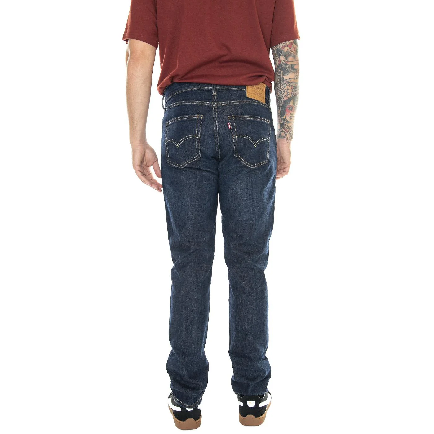 511 Slim Keepin It Clean Med Indigo - Worn In - Image 3