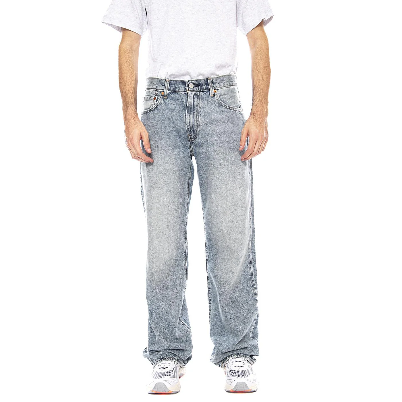 LEVIS 567 Relaxed Flare Home Court Advantage Light Indigo - Men's Denim Jeans Blue - Image 2