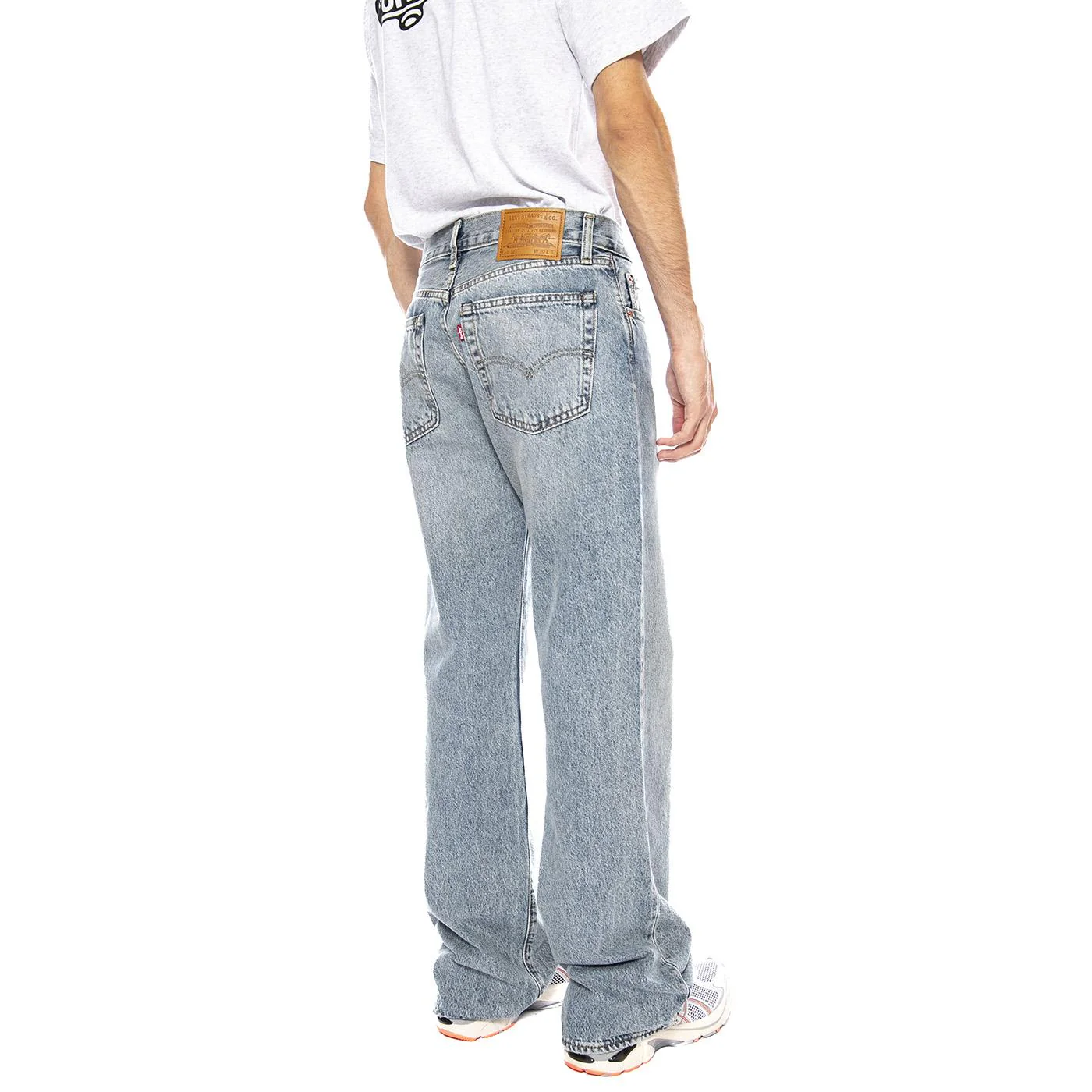 LEVIS 567 Relaxed Flare Home Court Advantage Light Indigo - Men's Denim Jeans Blue - Image 3