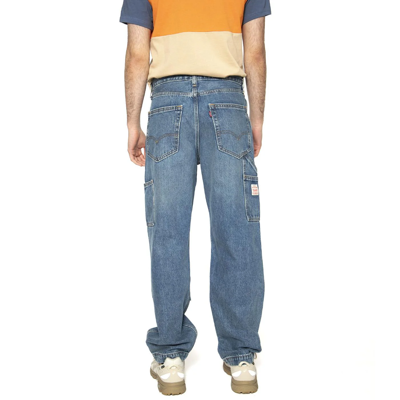 568 Loose Straight Double Knee Detroit Wash - Image 3