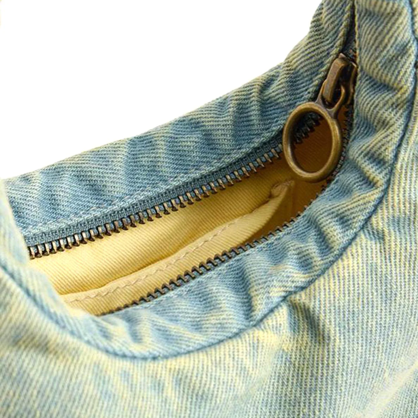 Autumn / Winter - Baby Brooklyn Bag She Cute Light Indigo Denim Jeans Blue - Image 4