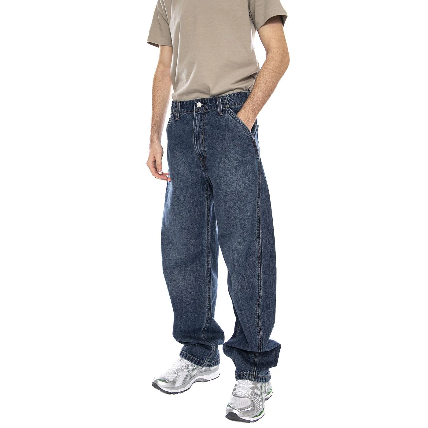 Baggy Barrel - Forget Me Nots - Men's Blue Jeans LEVIS