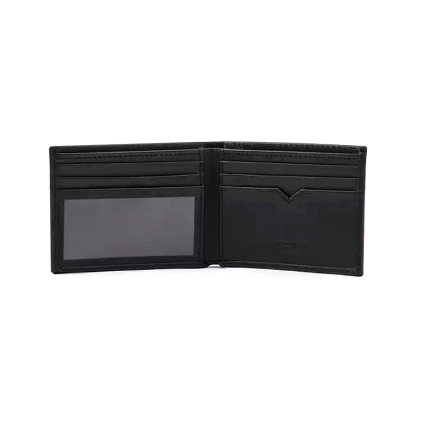Batwing Bifold ID Caviat Leather Black - Image 3