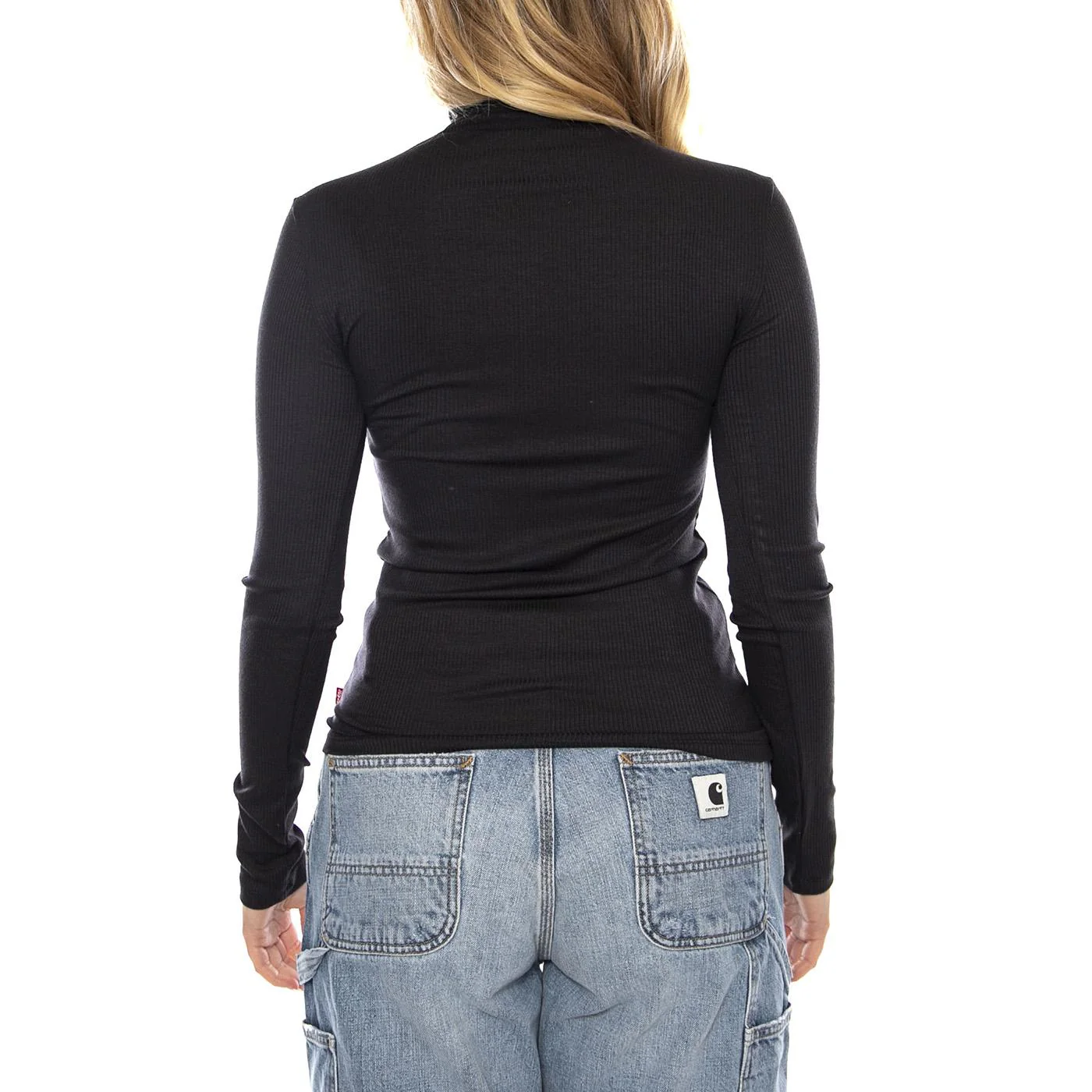 Dreamy Turtleneck Caviar -- Women's Sweater Black Women's LEVIS - Image 3