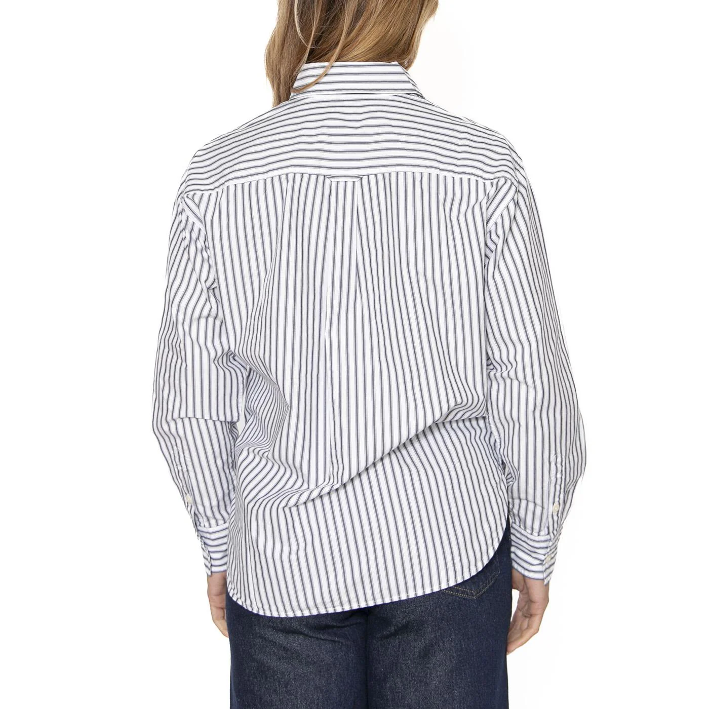 Harlie New BF Shirt Marinas Stripe Navy - Image 3