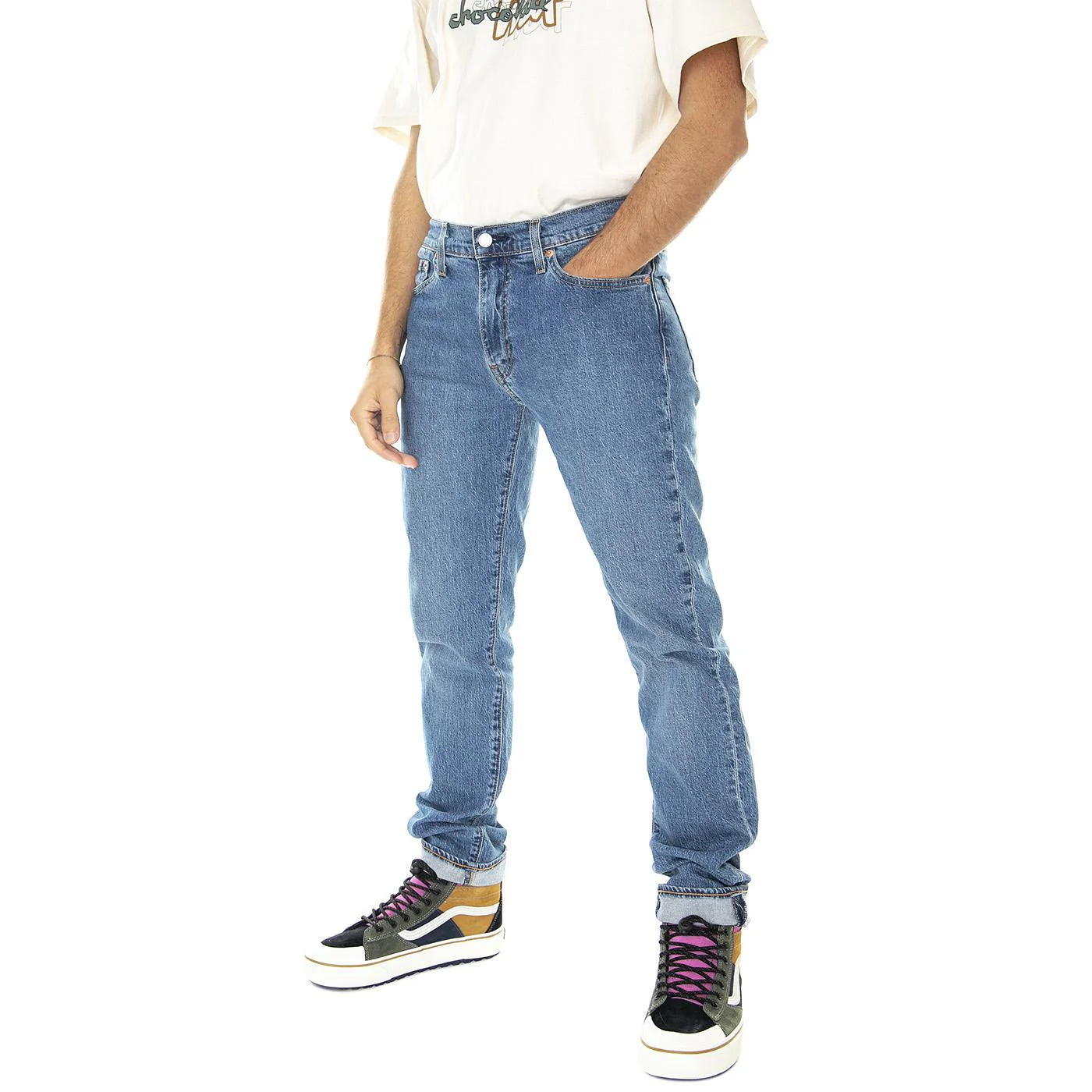 Mens 511 Slim Easy Mid Denim Jeans