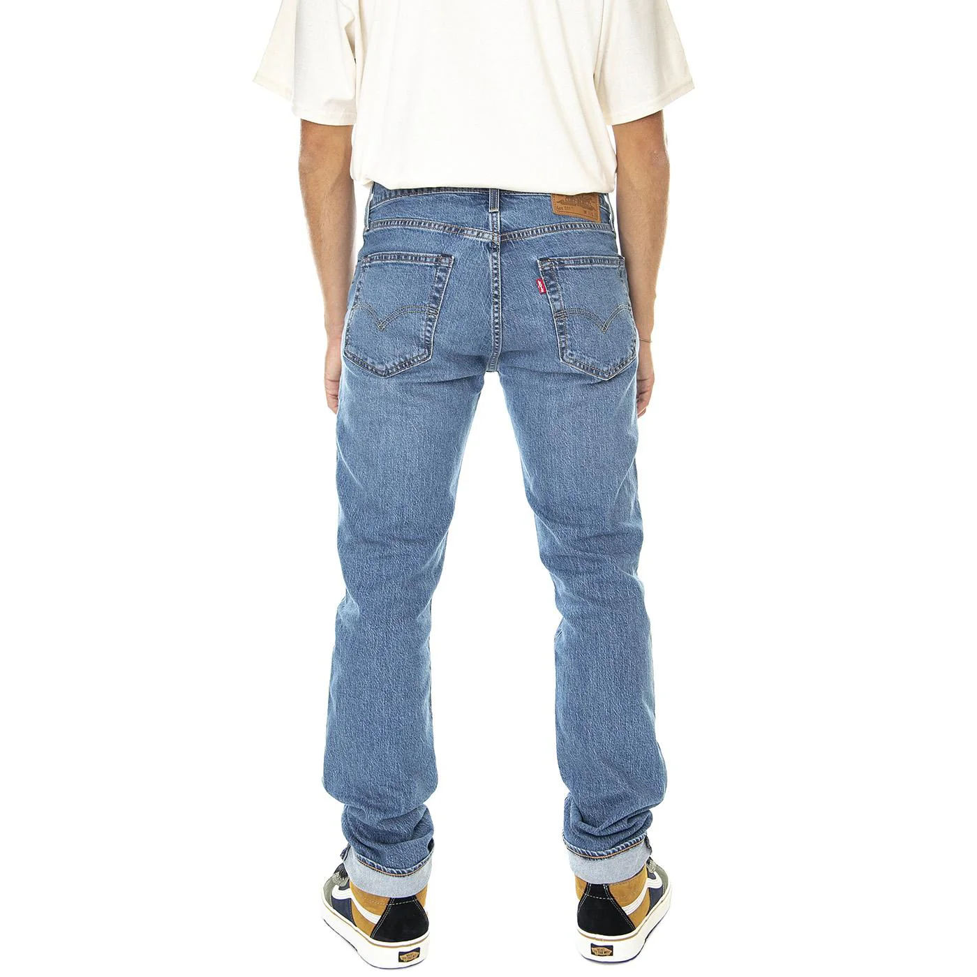 Mens 511 Slim Easy Mid Denim Jeans - Image 3