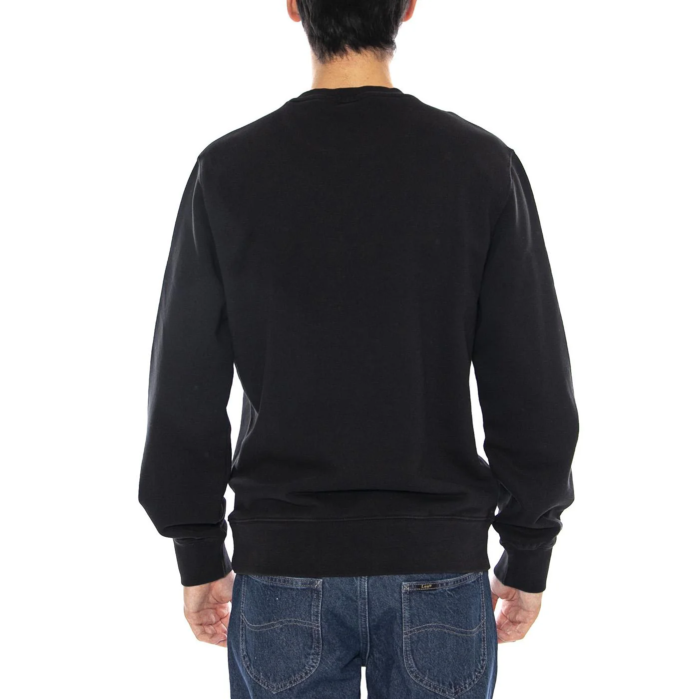 New Original Crew Mineral Black - Men's Crew Neck Sweatshirt Black Men's LEVIS - Image 3