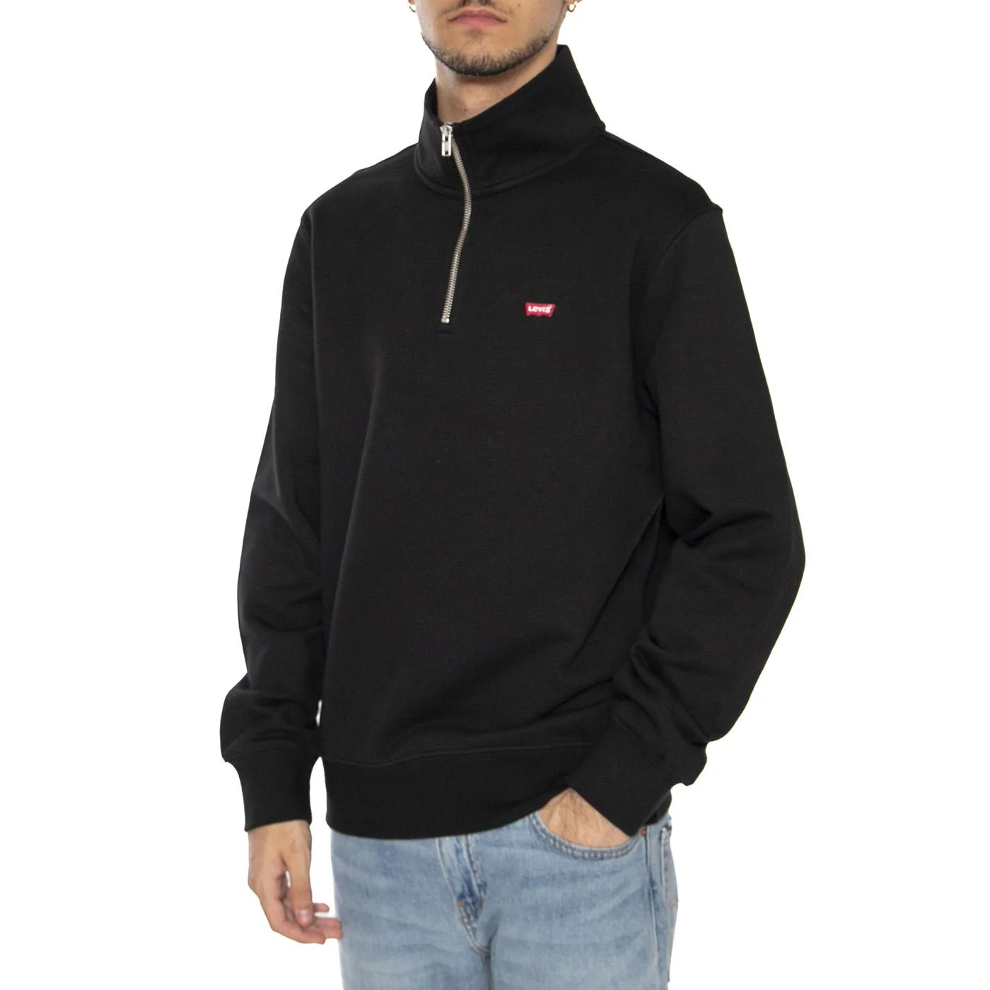 Original HM 1/4 Zip Mineral Black