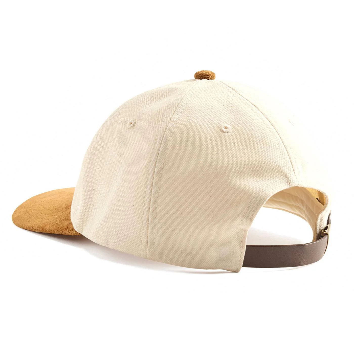 Autumn / Winter - Relaxed Dad Graphic Cap Ecru Neutral - Image 3