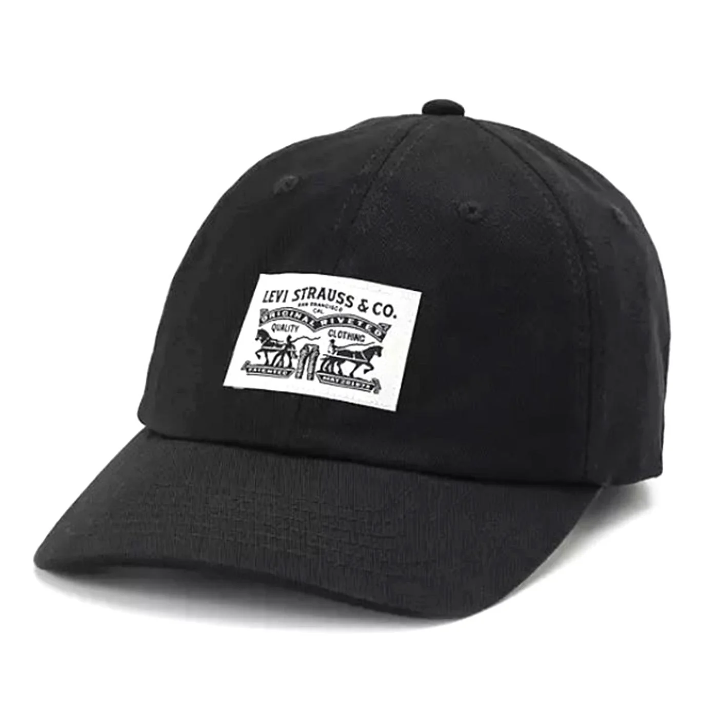Autumn / Winter - Relaxed Dad Heritage Cap Caviar Black
