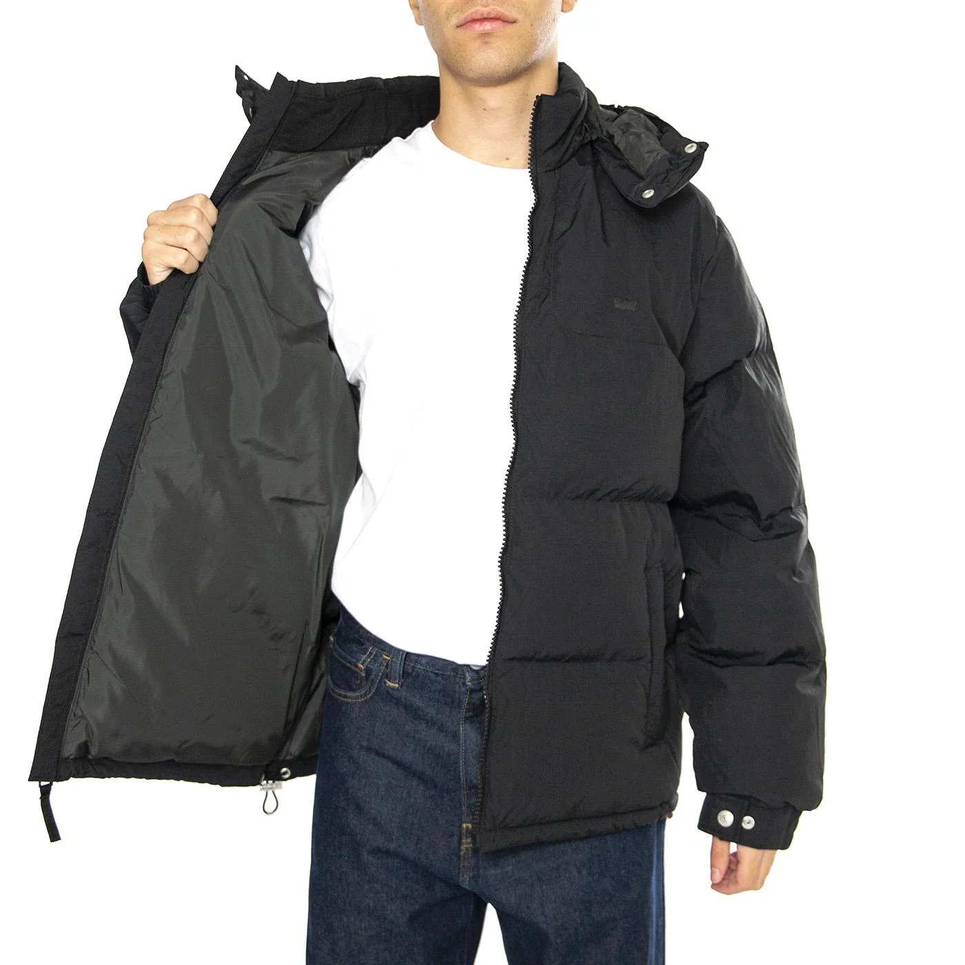 Rockridge Short Puffer Jet Black - Image 4