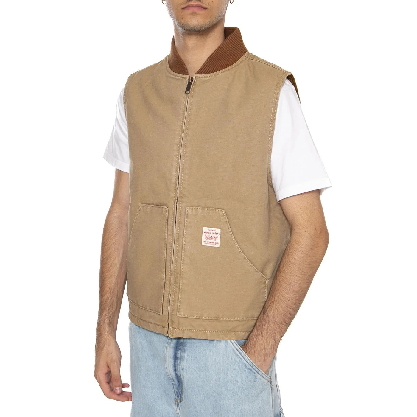 Sansome Vest Tiger's Eye Brown - Image 2